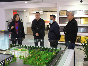 23-2-23 长安区高营镇镇长孙兵臣到公司视察